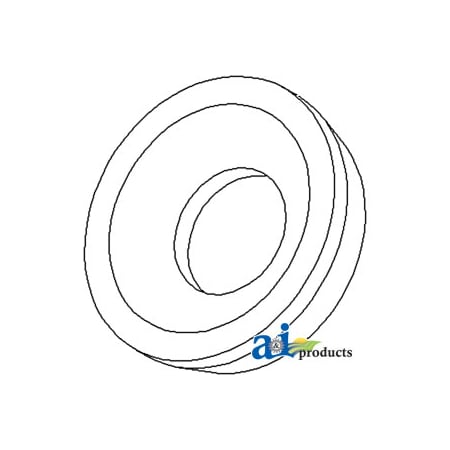 A & I Products Washer, Pull Arm Front 4" x4" x1" A-R26608